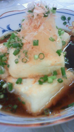 焼きだし豆腐みぞれのせ 焼きだし豆腐みぞれのせ